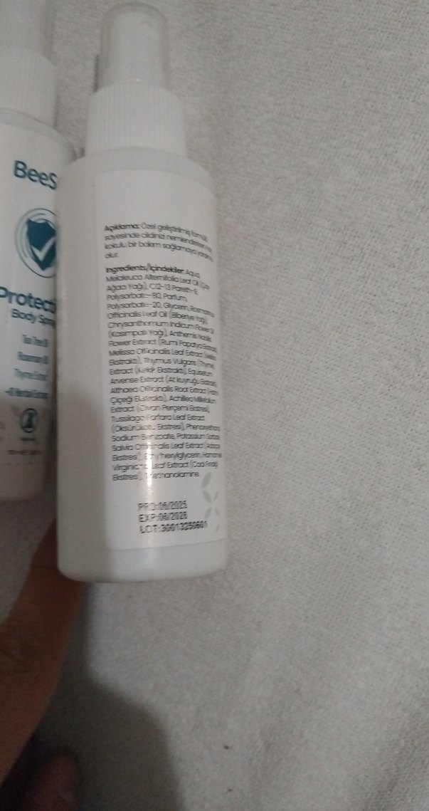 BeeSafe Koruyucu Kadın Vücut Spreyi 100 ml - Görsel 3