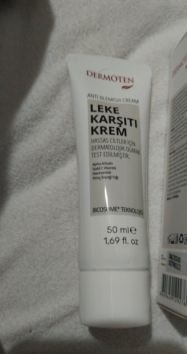 Dermoten Leke Karşıtı Krem 50ml - Görsel 2