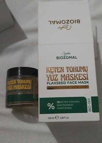 Biozomal Keten Tohumu Yüz Maskesi 100 ml - Görsel 2