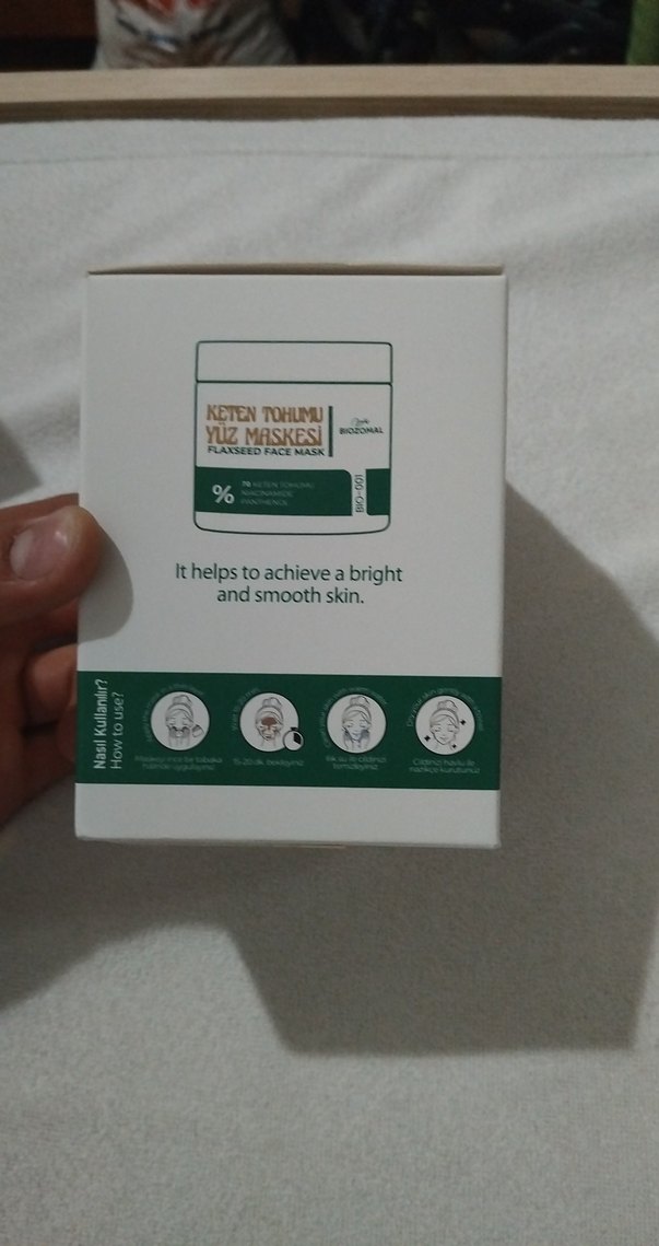 Biozomal Keten Tohumu Yüz Maskesi 100 ml - Görsel 4