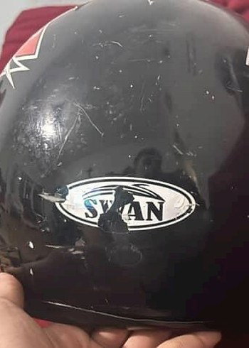 Diger Kırmızı ve beyaz Desenli Motosiklet Kaskı 2 adet fiyatı - Görsel 10