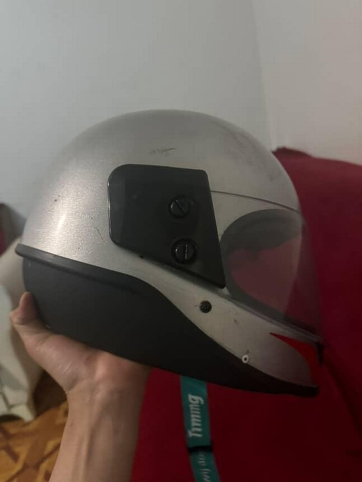 Diger Kırmızı ve beyaz Desenli Motosiklet Kaskı 2 adet fiyatı - Görsel 3