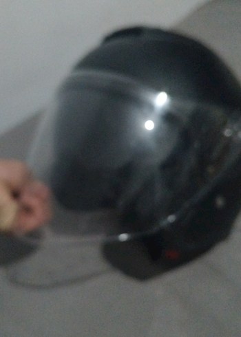 Siyah Kemerli Motosiklet Kaskı - Görsel 7