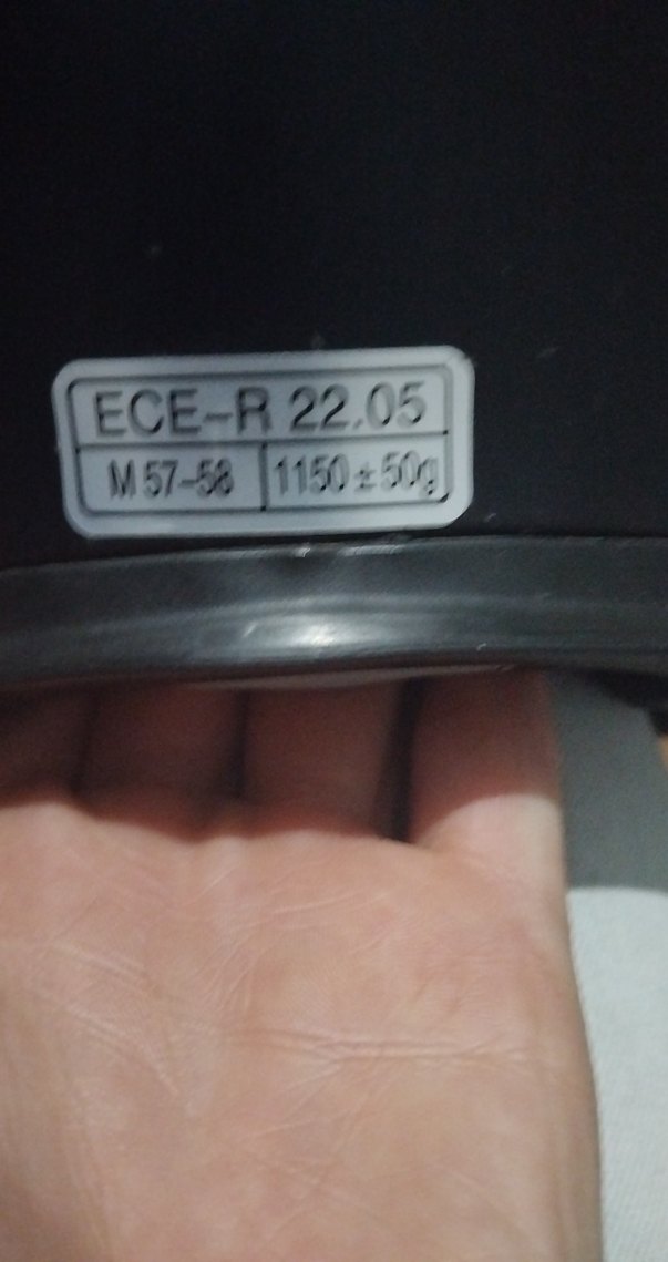 Siyah Kemerli Motosiklet Kaskı - Görsel 5