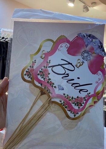 Pembe Bride To Be Konuşma Balonları - Görsel 2