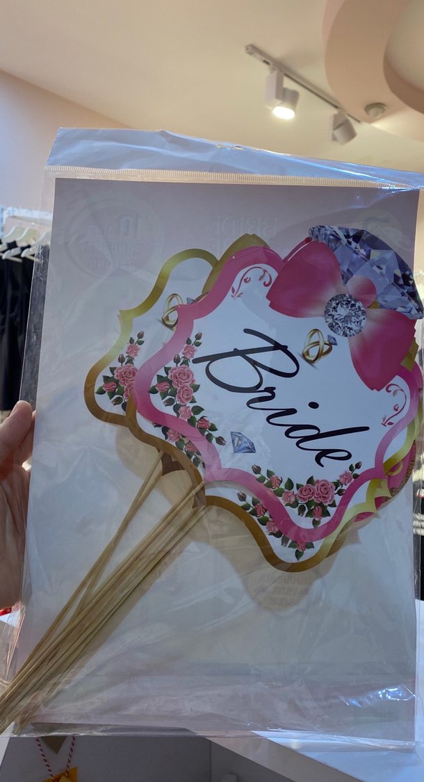 Pembe Bride To Be Konuşma Balonları - Görsel 2