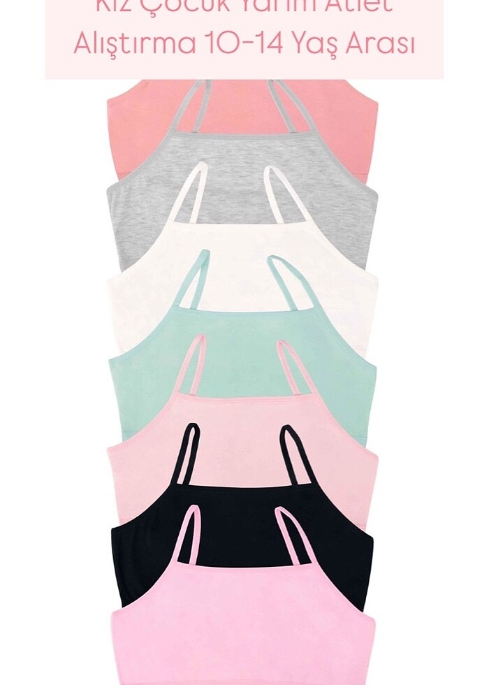 Çocuk Yarım Atlet - Görsel 2
