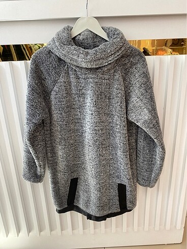 Kışlık Uzun Yumoş Sweatshirt