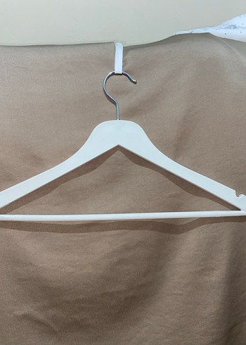 Beyaz Askı, Metal Kancalı - Görsel 2