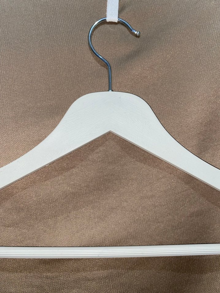 Beyaz Askı, Metal Kancalı - Görsel 3