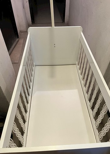 Beyaz Bebek Beşiği - Görsel 2