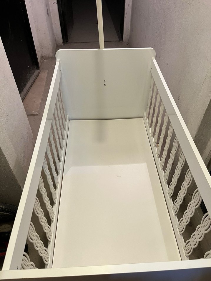 Beyaz Bebek Beşiği - Görsel 2