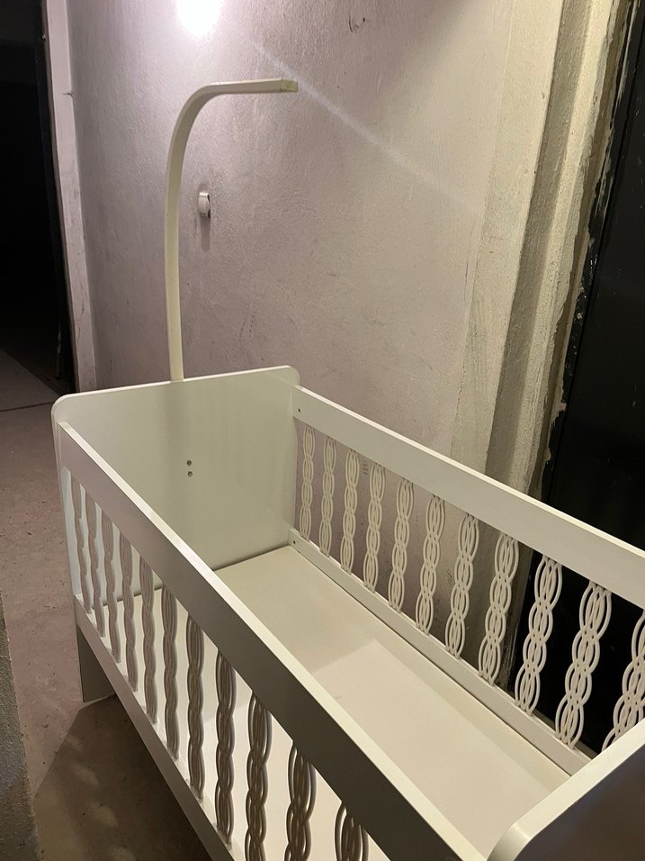 Beyaz Bebek Beşiği - Görsel 4