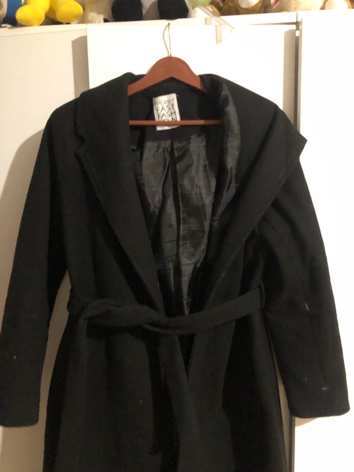 Kuşaklı Siyah Kaban - Görsel 4