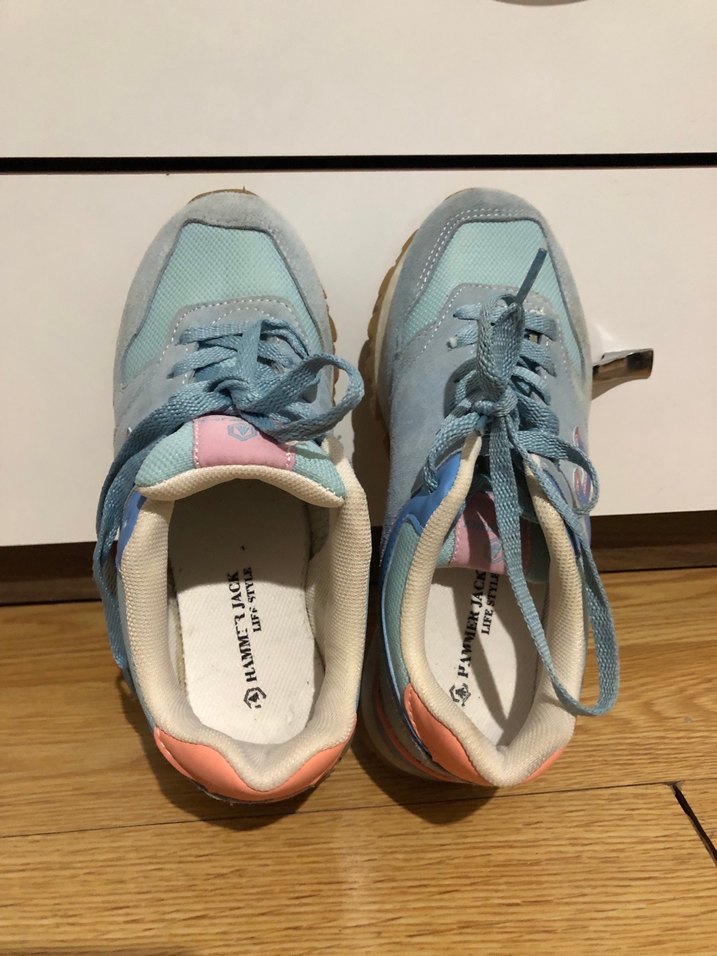 Mavi Kadın Spor Ayakkabı Velcro Detaylı - Görsel 5