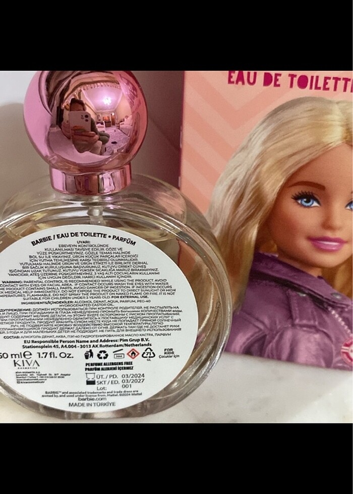Barbie parfüm - Görsel 3