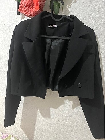 Blazer ceket kısa