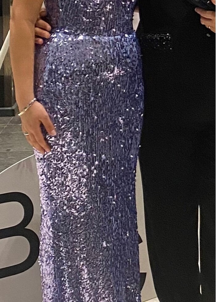 Mezuniyet düğün abiye payetli - Görsel 3