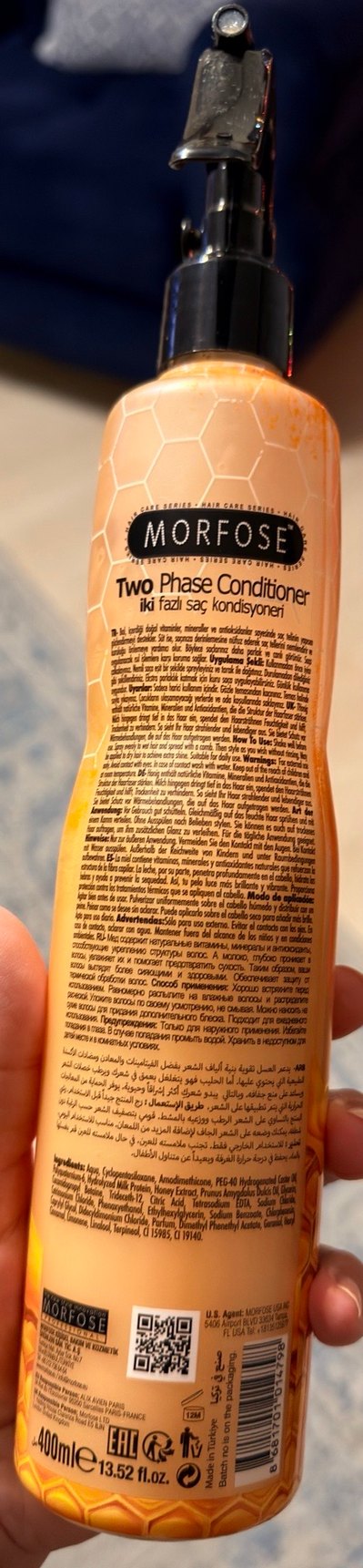 Morfose Süt & Bal İki Fazlı Saç Kremi - Görsel 2