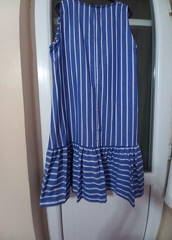 xl Beden mavi Renk armonika Günlük Elbise