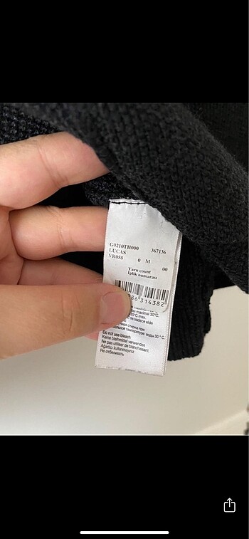 m Beden Pierre cardin hırka