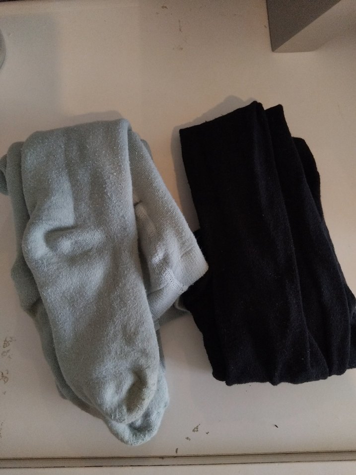 Çocuklar için gri ve siyah polar taytlar - Görsel 4