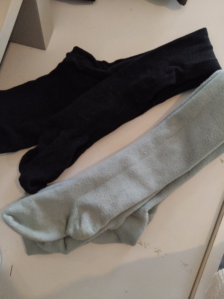 Çocuklar için gri ve siyah polar taytlar - Görsel 2