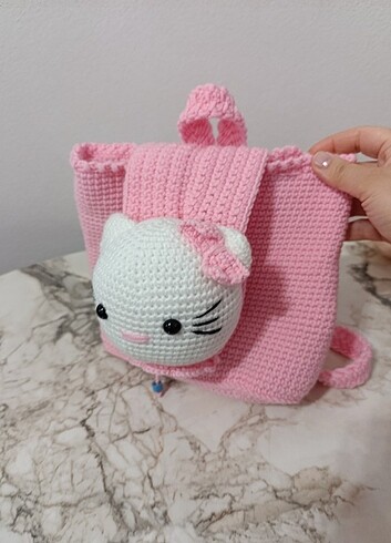 Hello kitty kız çocuk çantası 