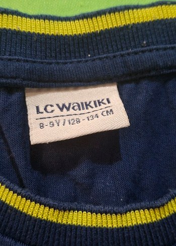 Erkek Mavi Kolsuz Fitted Tişört - Görsel 2