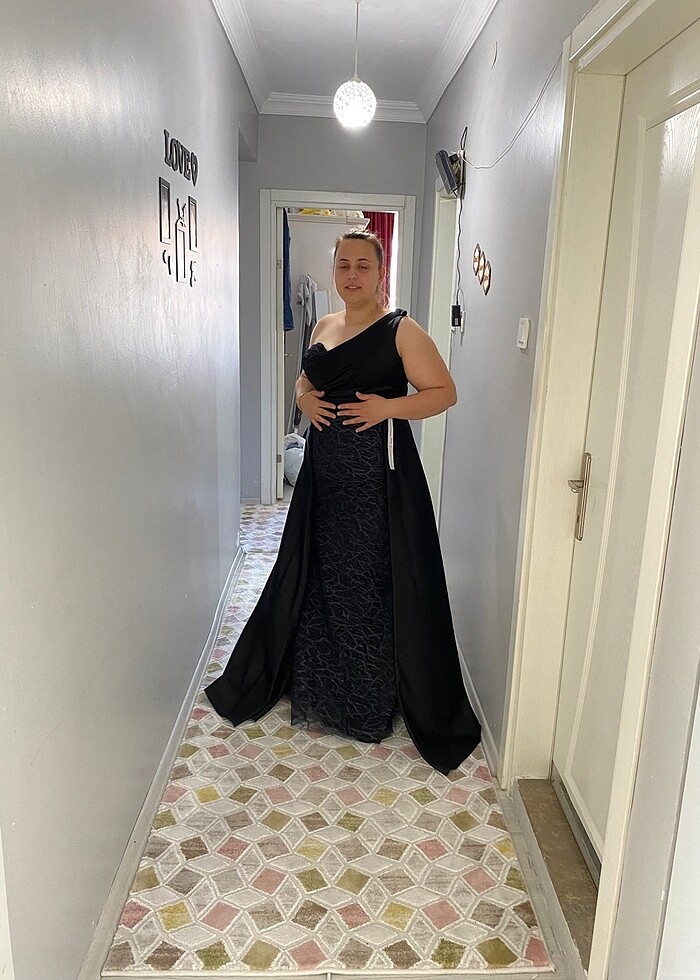 Abiyefon siyah abiye - Görsel 2