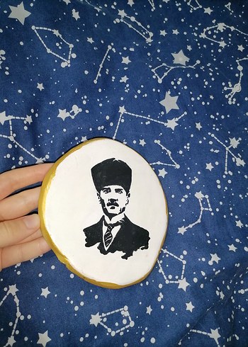 Kil tabaka üzeri ATATÜRK silüeti - Görsel 2