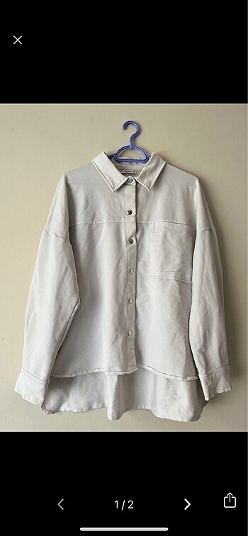 LCW Modest Cep Detaylı Gömlek Sweatshirt