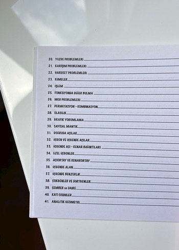  Beden KPSS 2024 Matematik Video Kafa Notları