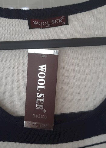 Çizgili Pamuklu Kısa Kollu Hamile Tişörtü - Görsel 2