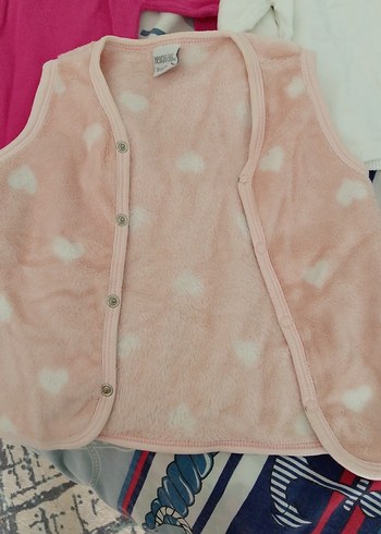 LC Waikiki Kız Çocuk Pembe Triko Hırka