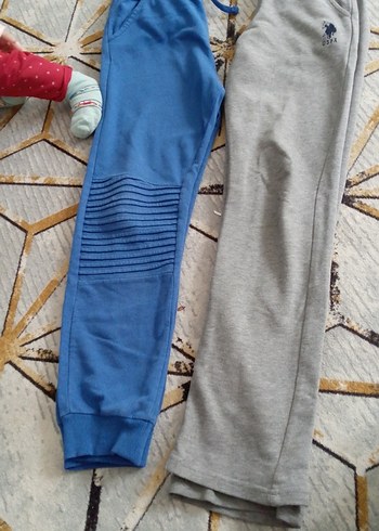 Gri Fermuarlı Erkek Çocuk Eşofman Altı