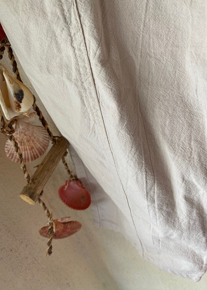 Beli Lastikli Likralı Rahat Pantolon - Görsel 4