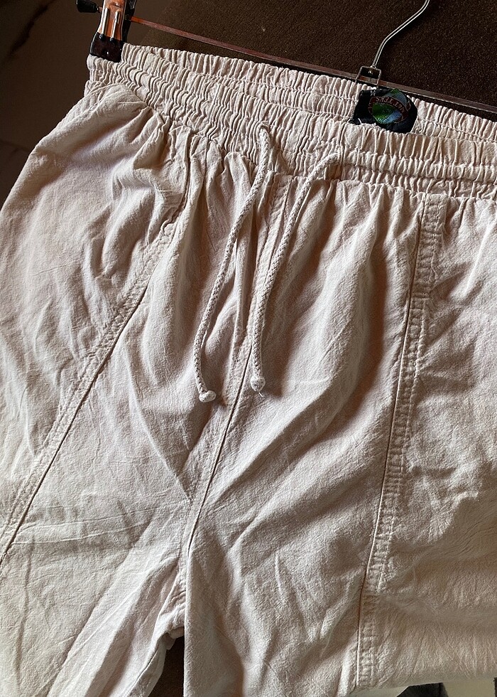 Beli Lastikli Likralı Rahat Pantolon - Görsel 2