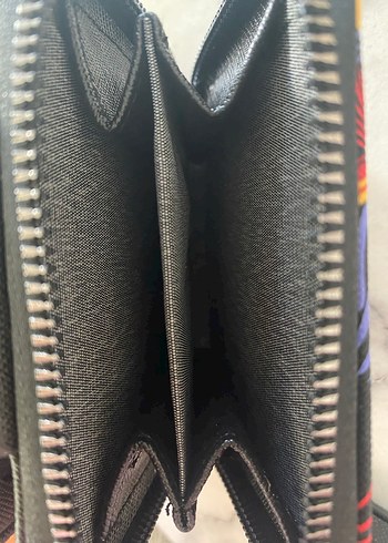 Sıfır Çok Renkli Baskılı Tokalı Cüzdan - Görsel 6