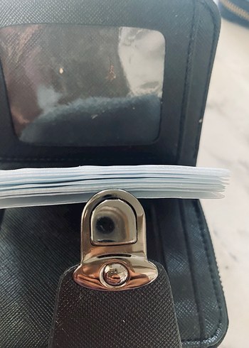 Sıfır Çok Renkli Baskılı Tokalı Cüzdan - Görsel 5