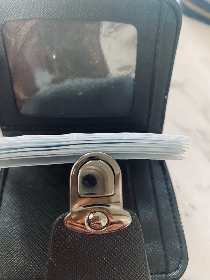 Sıfır Çok Renkli Baskılı Tokalı Cüzdan - Görsel 5