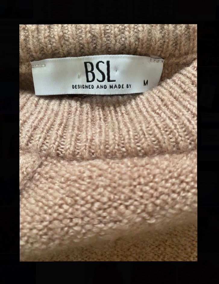 Sıfır BSL Hakiki Yün Kazak - Görsel 3