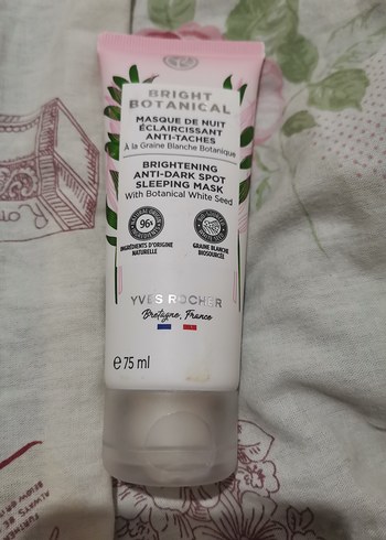 Yves Rocher Leke ve Kırışık Karşıtı Bitkisel uyku Maske 75ml - Görsel 9