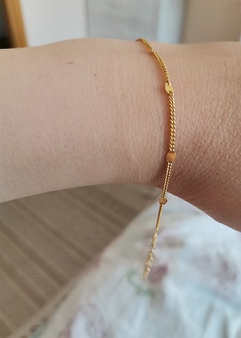  Beden altın Renk Söğütlü silver Gümüş altın renk zincir bileklik