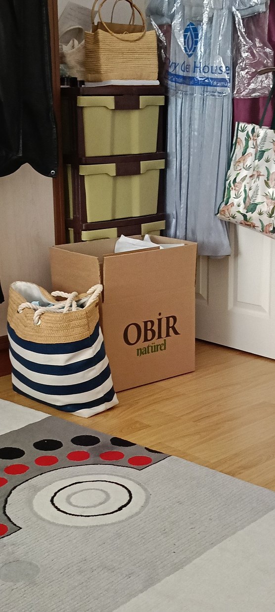 OBIR natürel kahverengi karton kutu - Görsel 2