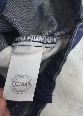 diğer Beden mavi Renk Bol Jean tcm 