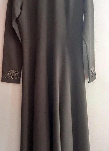 Abiye tesettür elbise - Görsel 2