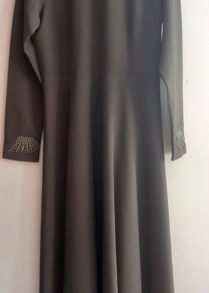 Abiye tesettür elbise - Görsel 2