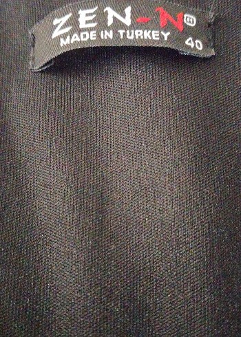 Pembe Siyah V Yaka Uzun Gotik Elbise - Görsel 3