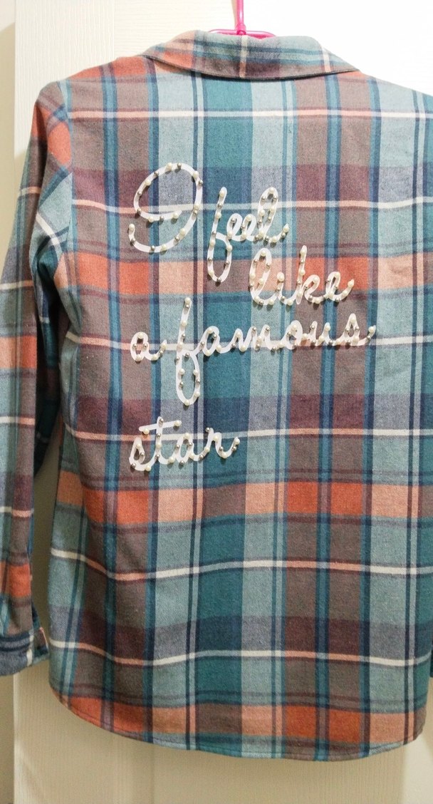 Düğmeli Uzun Kollu Pamuklu Ekose Gömlek - Görsel 4